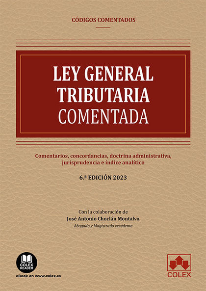LEY GENERAL TRIBUTARIA COMENTADA 2023