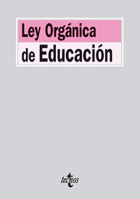 LEY ORGÁNICA DE EDUCACIÓN