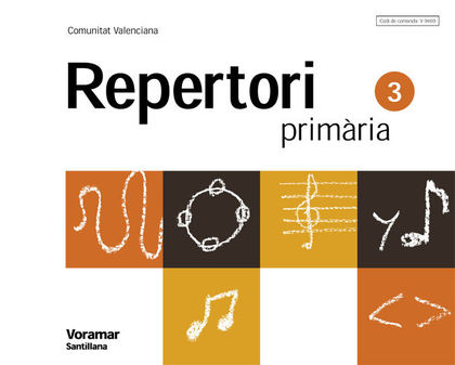 MUSICA REPERTORI VALENCIA 3 PRIMARIA