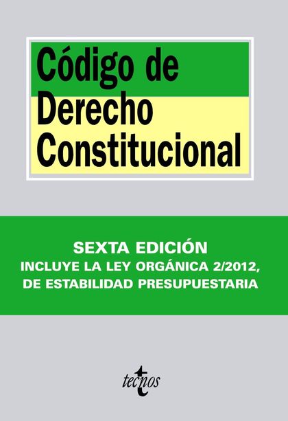 CÓDIGO DE DERECHO CONSTITUCIONAL