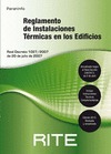 REGLAMENTO DE INSTALACIONES TÉRMICAS EN LOS EDIFICIOS ( RITE 2013)