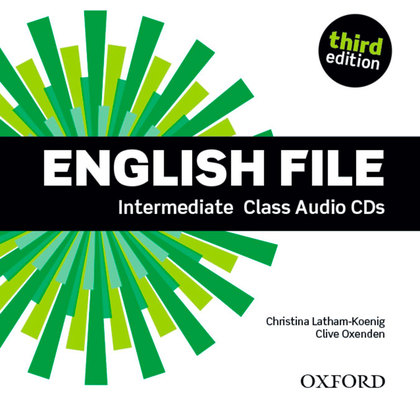ENGLISH FILE 3RD EDITION INTERMEDIATE. CLASS AUDIO CD (5)