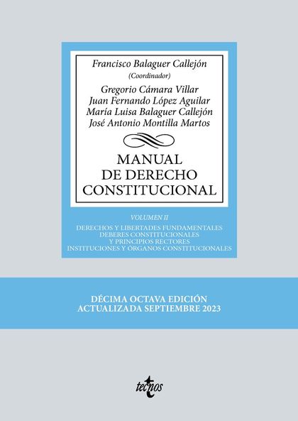 II.MANUAL DERECHO CONSTITUCIONAL